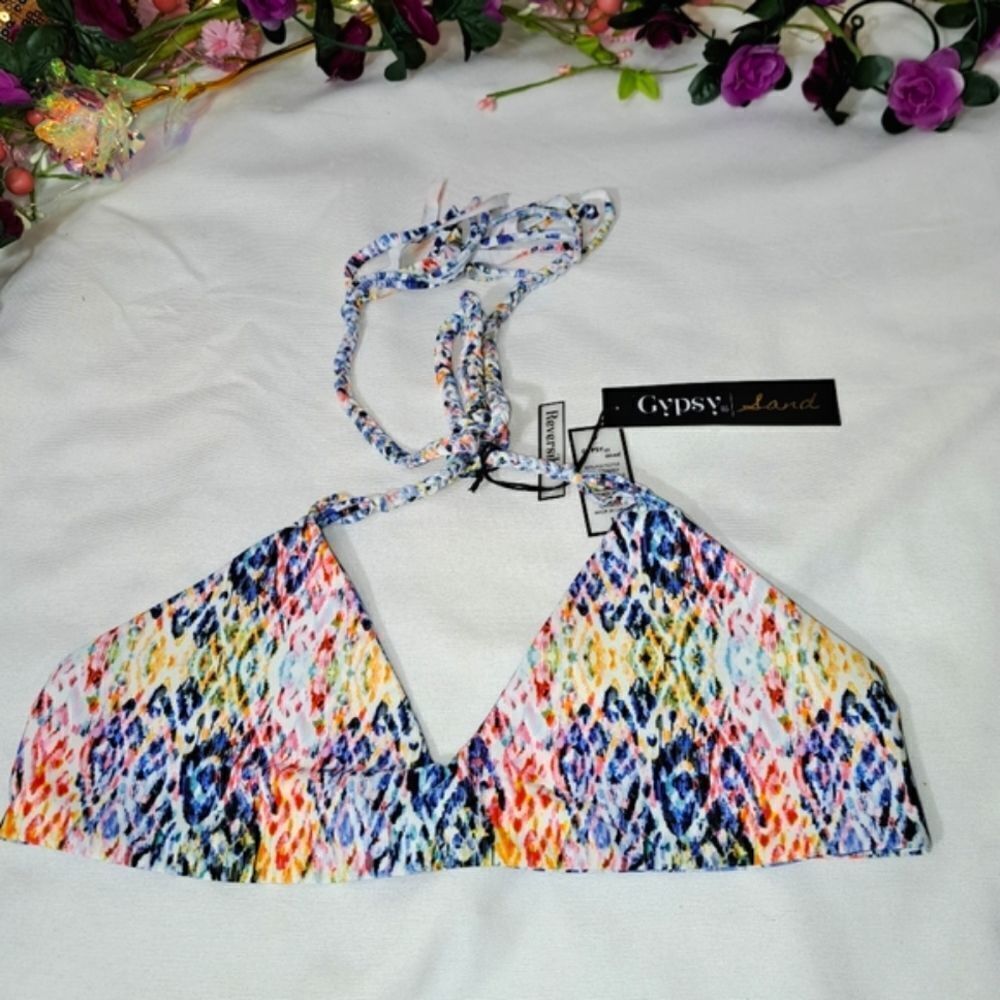 NWT Gypsy 05 Bralette Swim Top